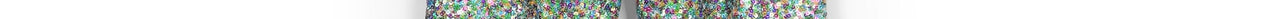 Green, fuchsia and blue sequined flared pants Faume - seconde main