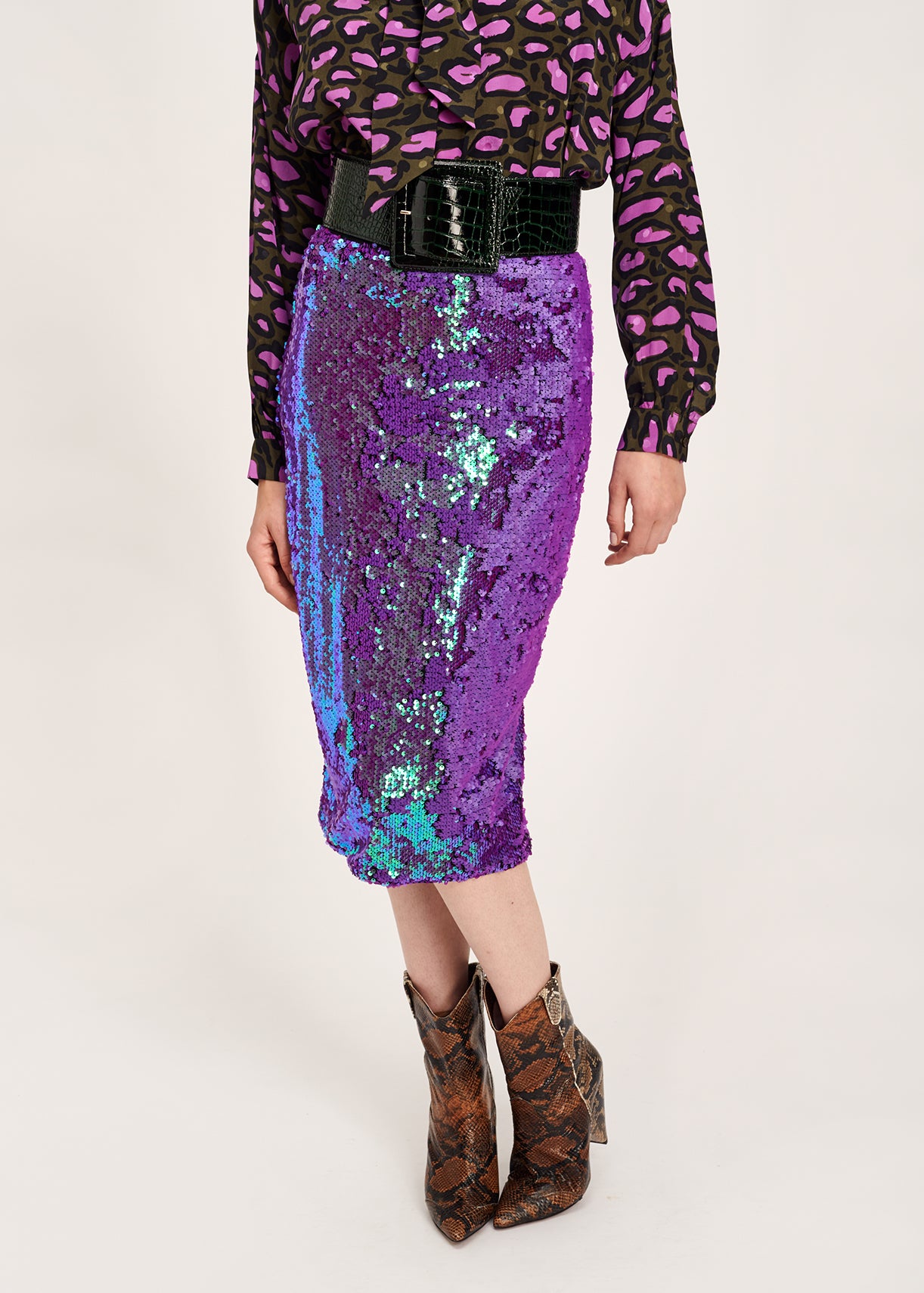 Sequined skirt RE—SSENTIEL | Essentiel second hand