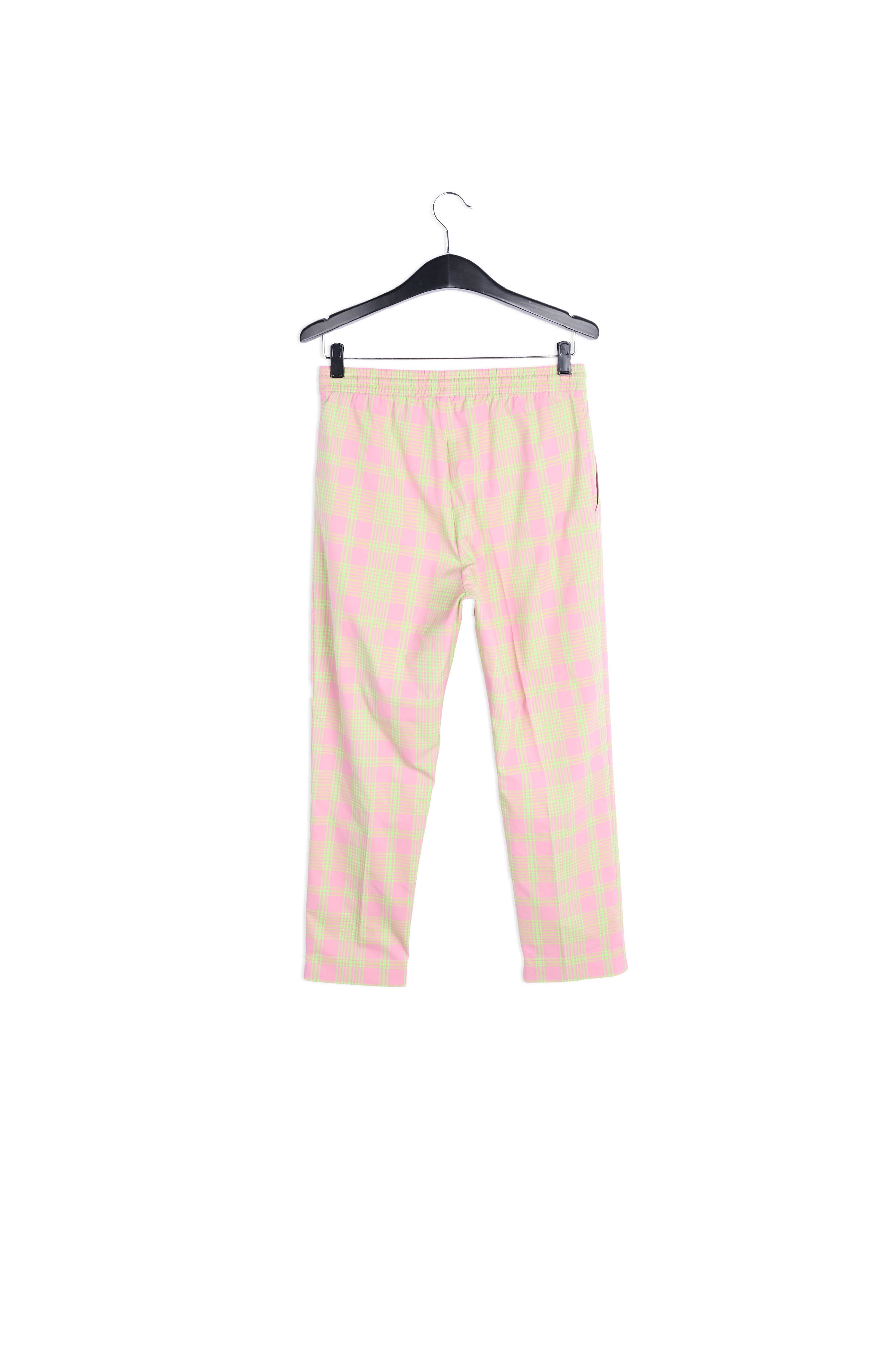 Pantalon tartan vieux rose RE—SSENTIEL | Essentiel second hand