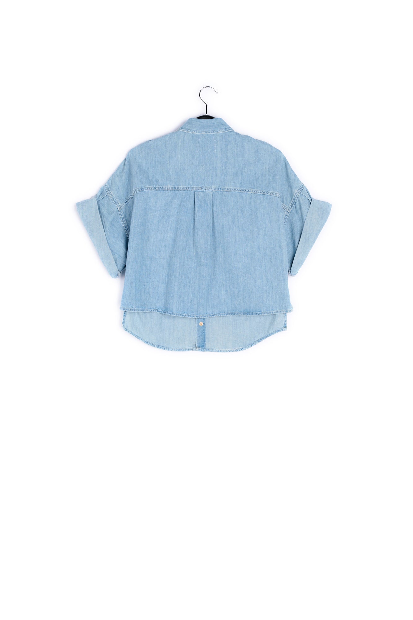 Light blue denim shirt RE—SSENTIEL | Essentiel second hand