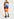 Multicolor paint brush print mini dress Faume - seconde main