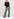 Green, fuchsia and blue sequined flared pants Faume - seconde main