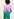 Lilac fluid loose-fit top with ruffles Faume - seconde main