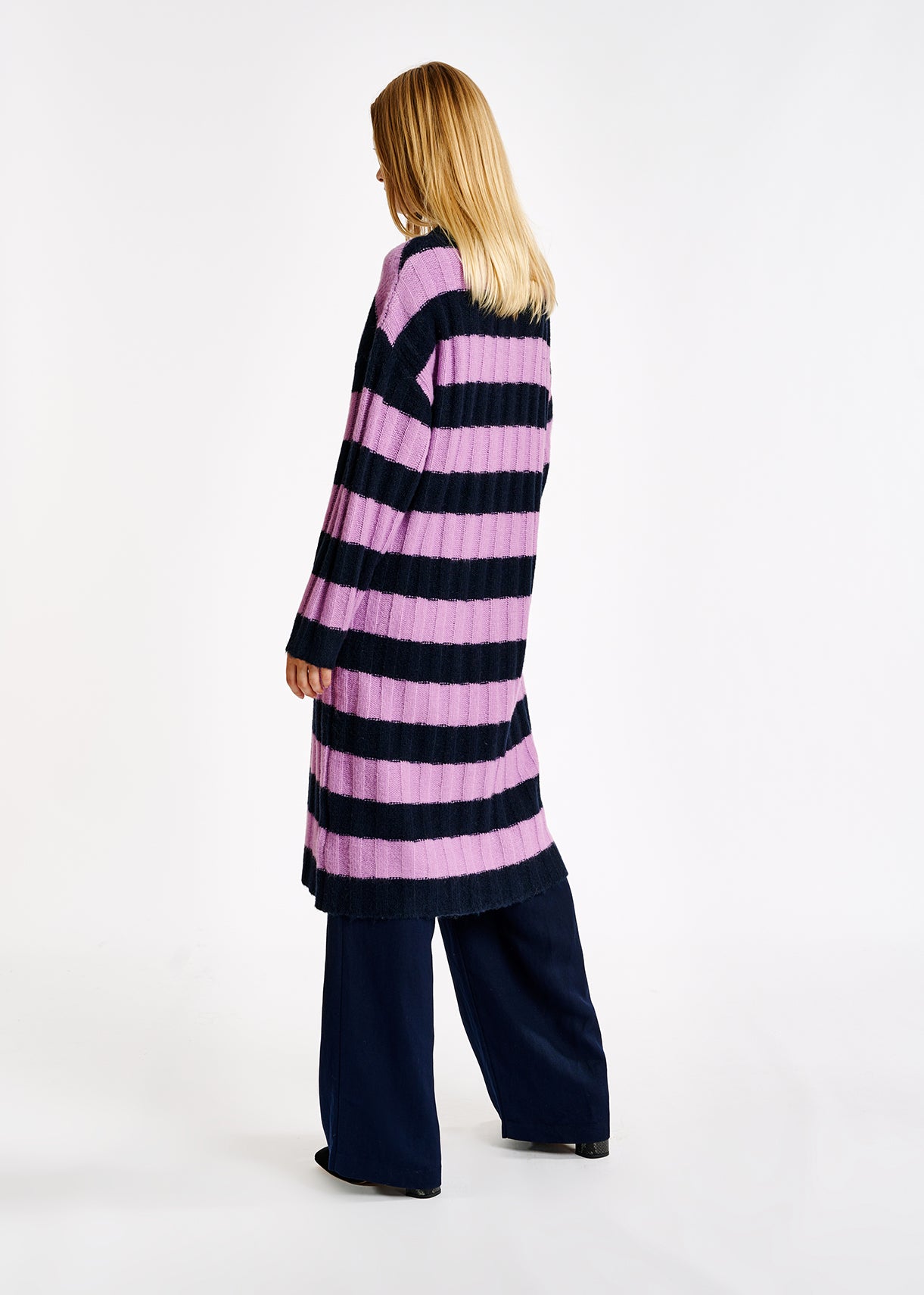Astripes long dress RE—SSENTIEL | Essentiel second hand