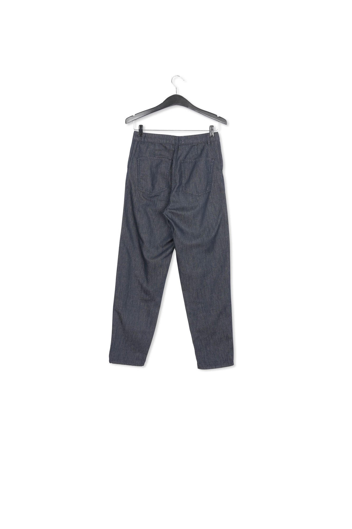 Dark blue loose-fit denim pants RE—SSENTIEL | Essentiel second hand