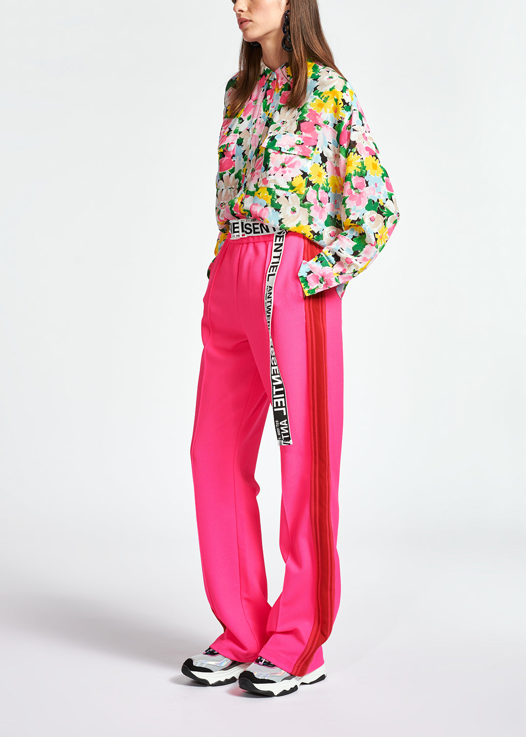 Hemd met kleurrijke bloemenprint RE—SSENTIEL | Essentiel second hand