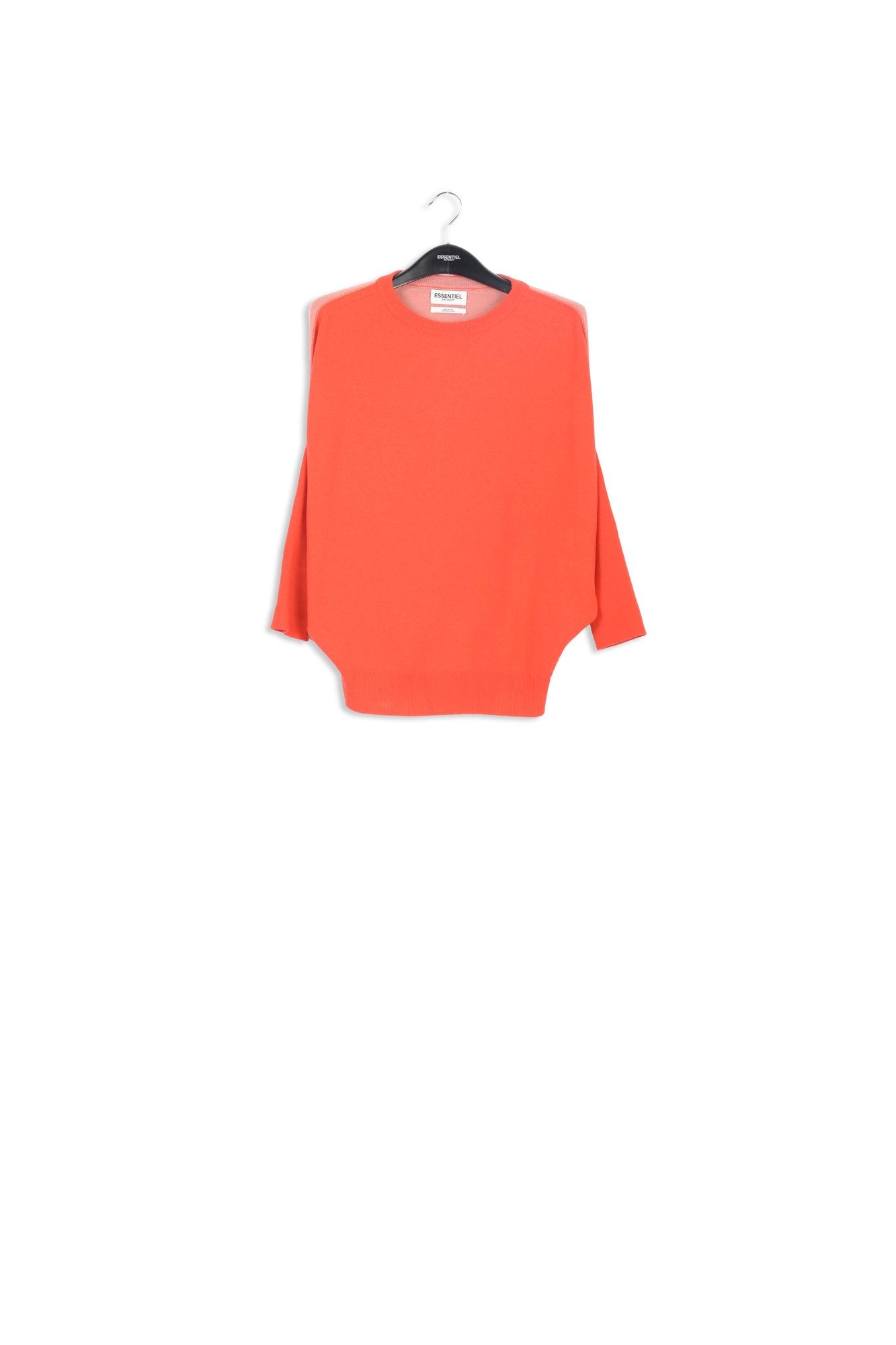 Red and pink merino-cashmere knit sweater RE—SSENTIEL | Essentiel second hand