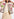 Off-white quilted jacket with flower patches Faume - seconde main