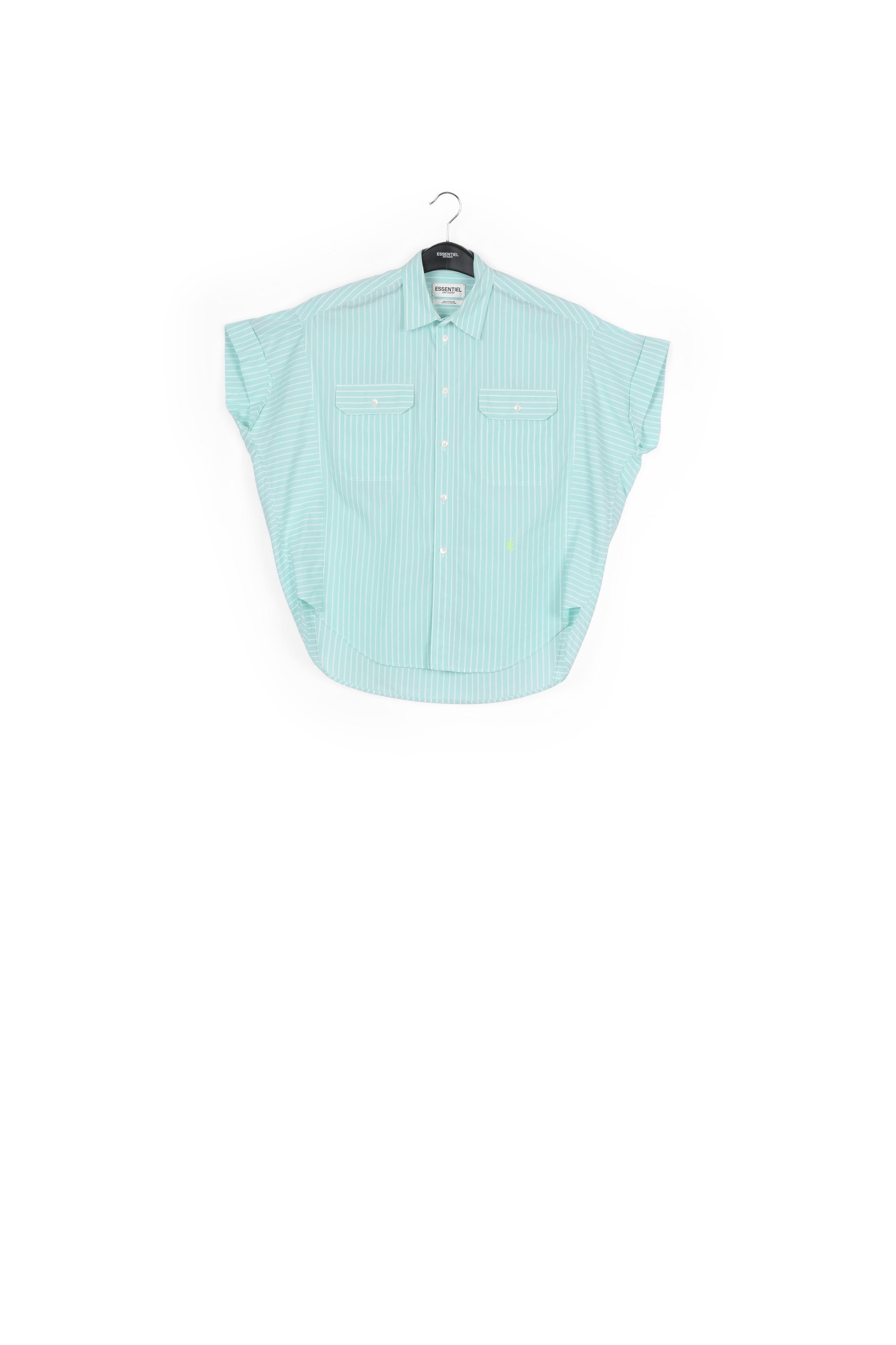 Wit katoenen overhemd RE—SSENTIEL | Essentiel second hand