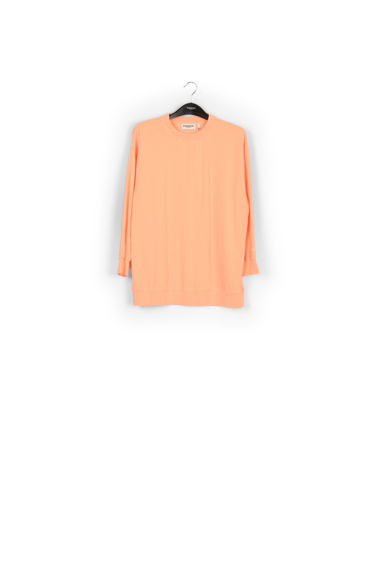 Neon orange oversized sweatshirt RE—SSENTIEL | Essentiel second hand