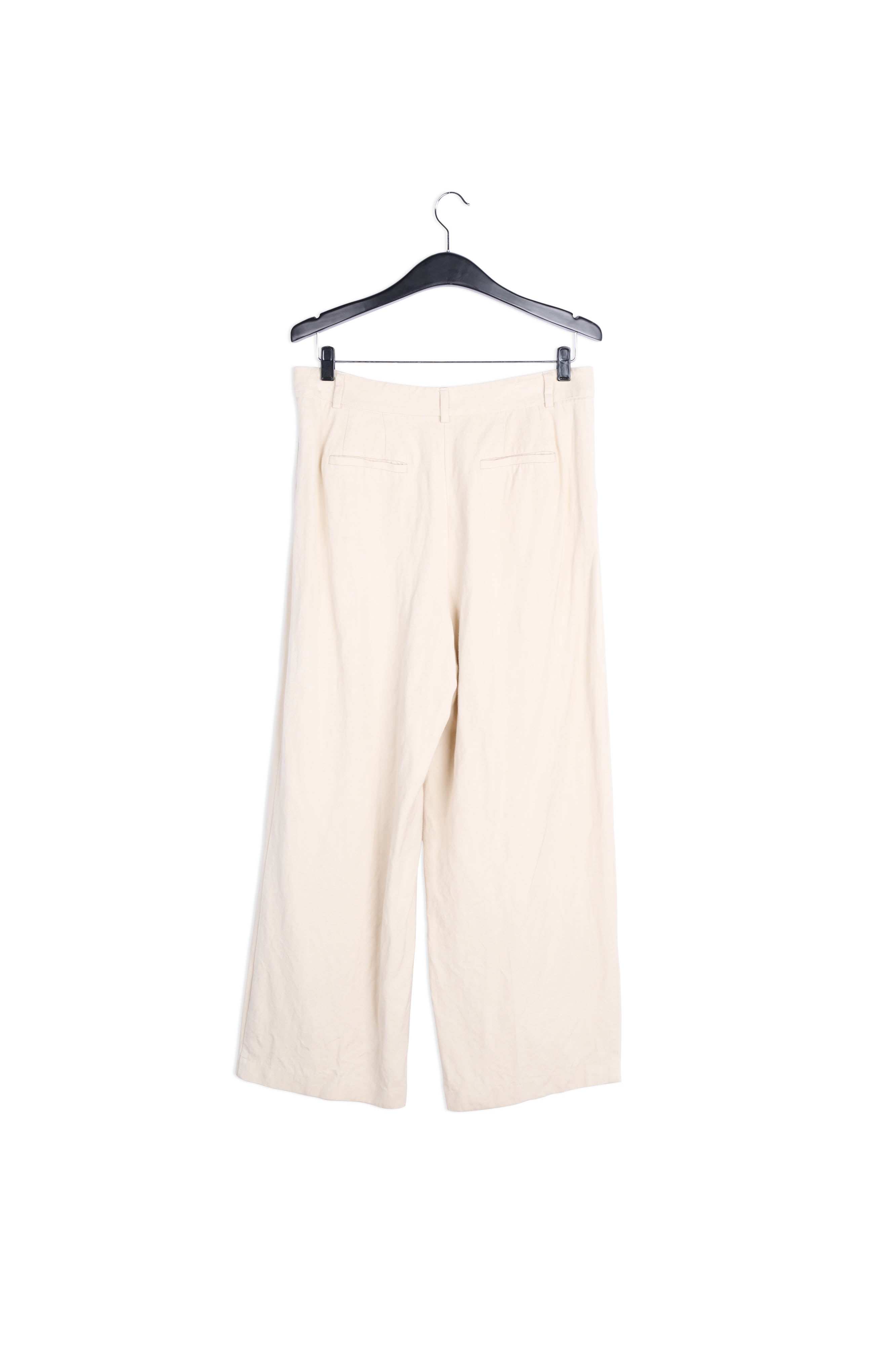 Off-white wide-leg pants RE—SSENTIEL | Essentiel second hand