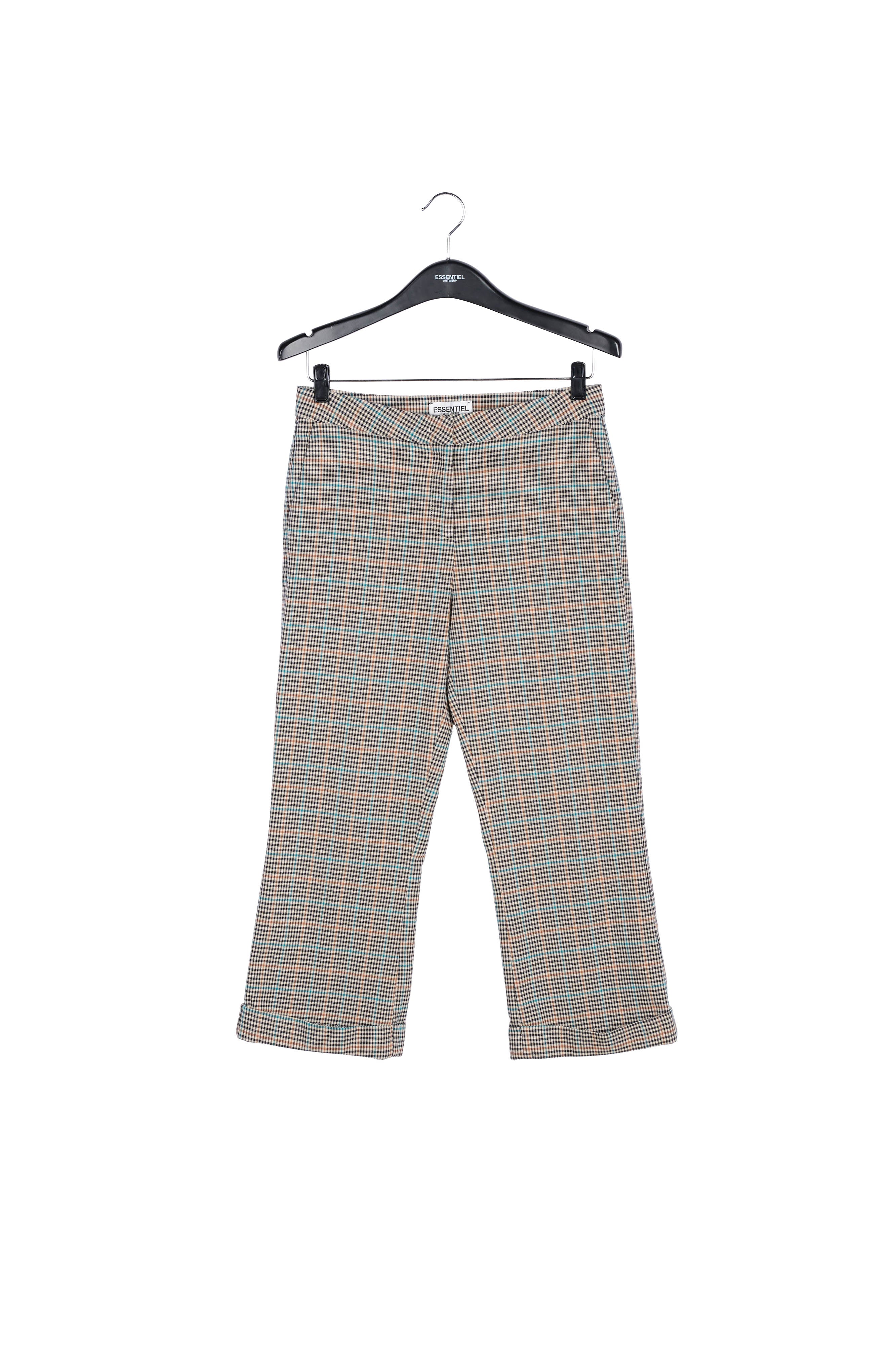 Geruite enkelbroek RE—SSENTIEL | Essentiel second hand