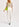Gebroken witte broek met hoge taille Faume - seconde main