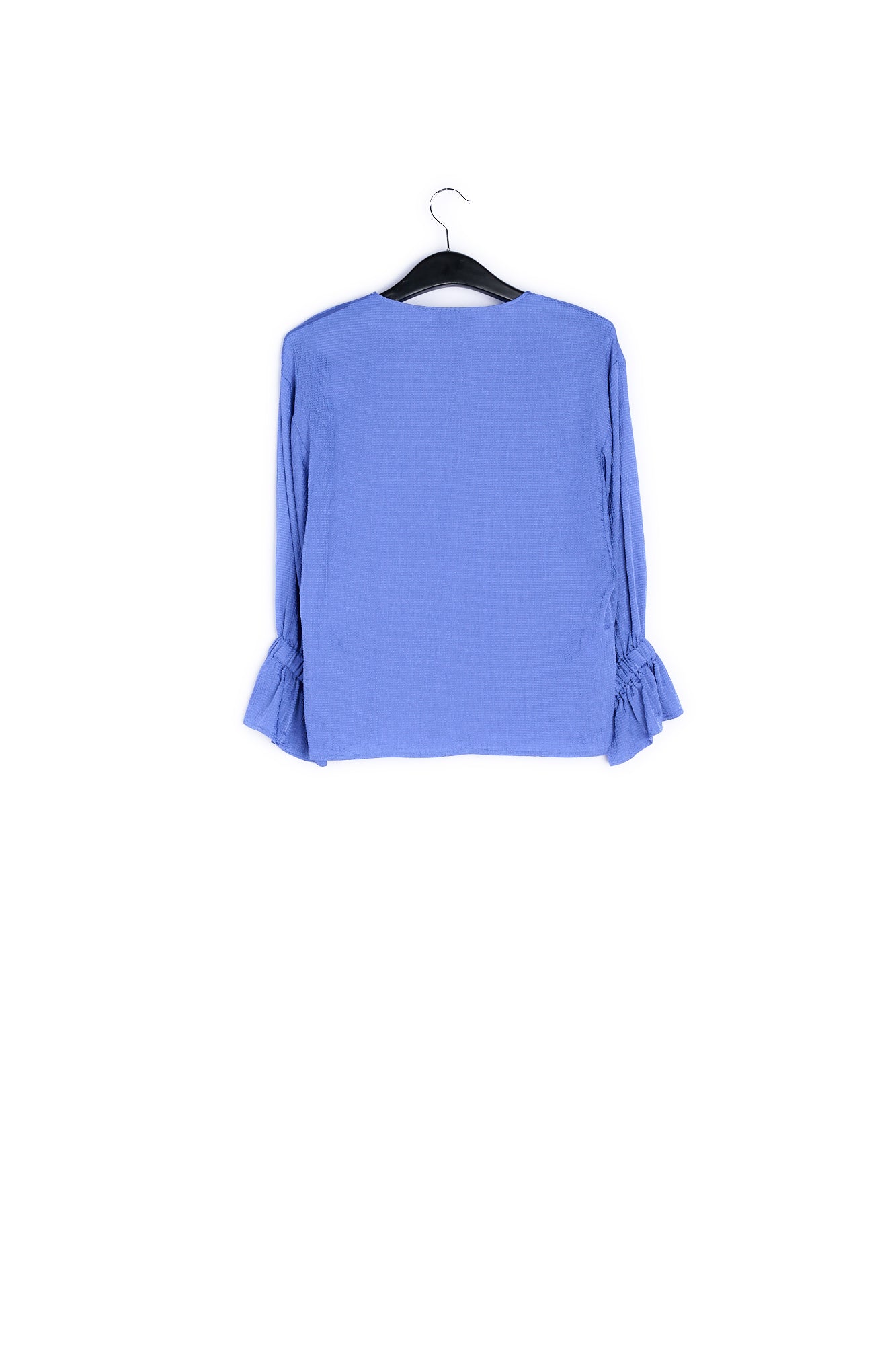 Top bleu clair avec manches oversize RE—SSENTIEL | Essentiel second hand