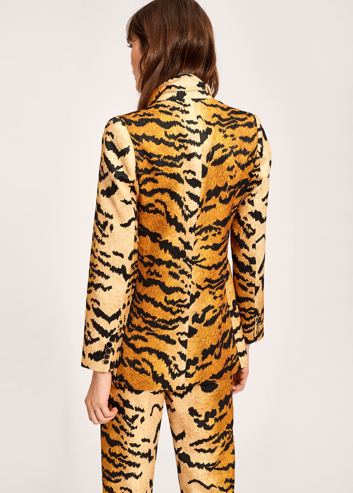 Veste tailleur à imprimé tigre RE—SSENTIEL | Essentiel second hand