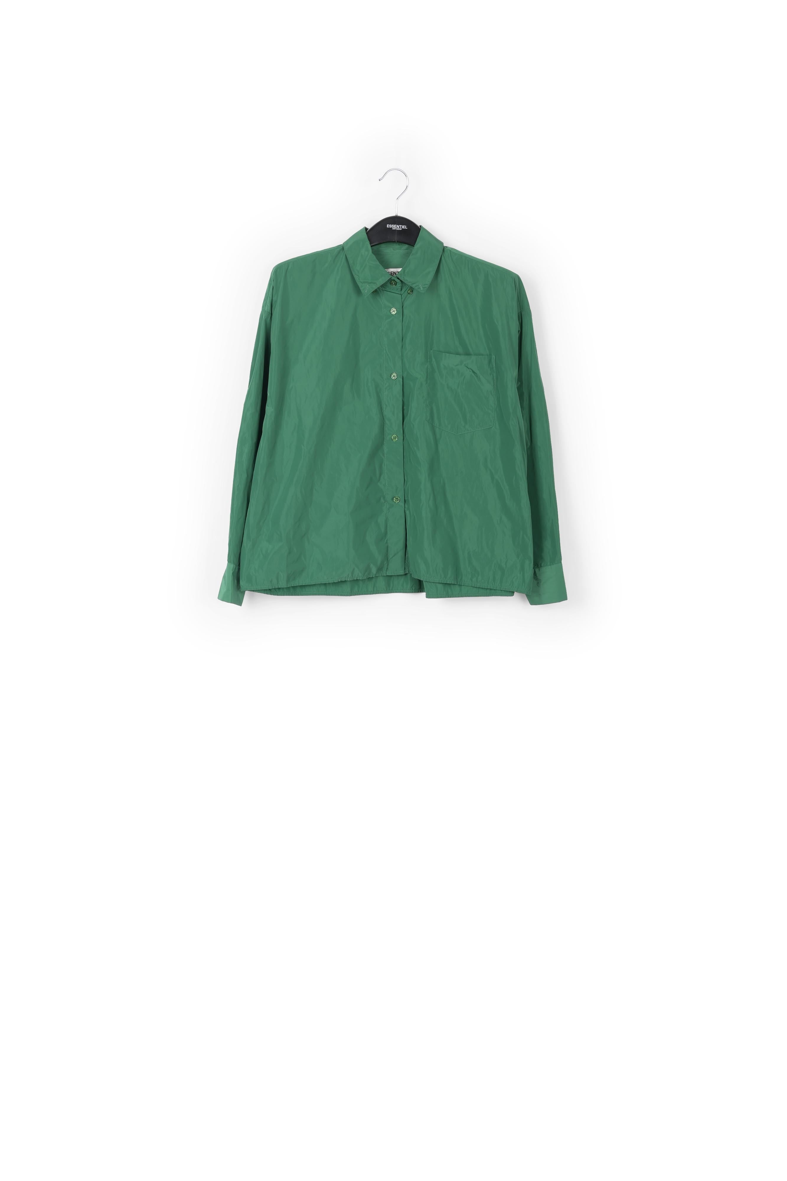 Green oversized shirt RE—SSENTIEL | Essentiel second hand