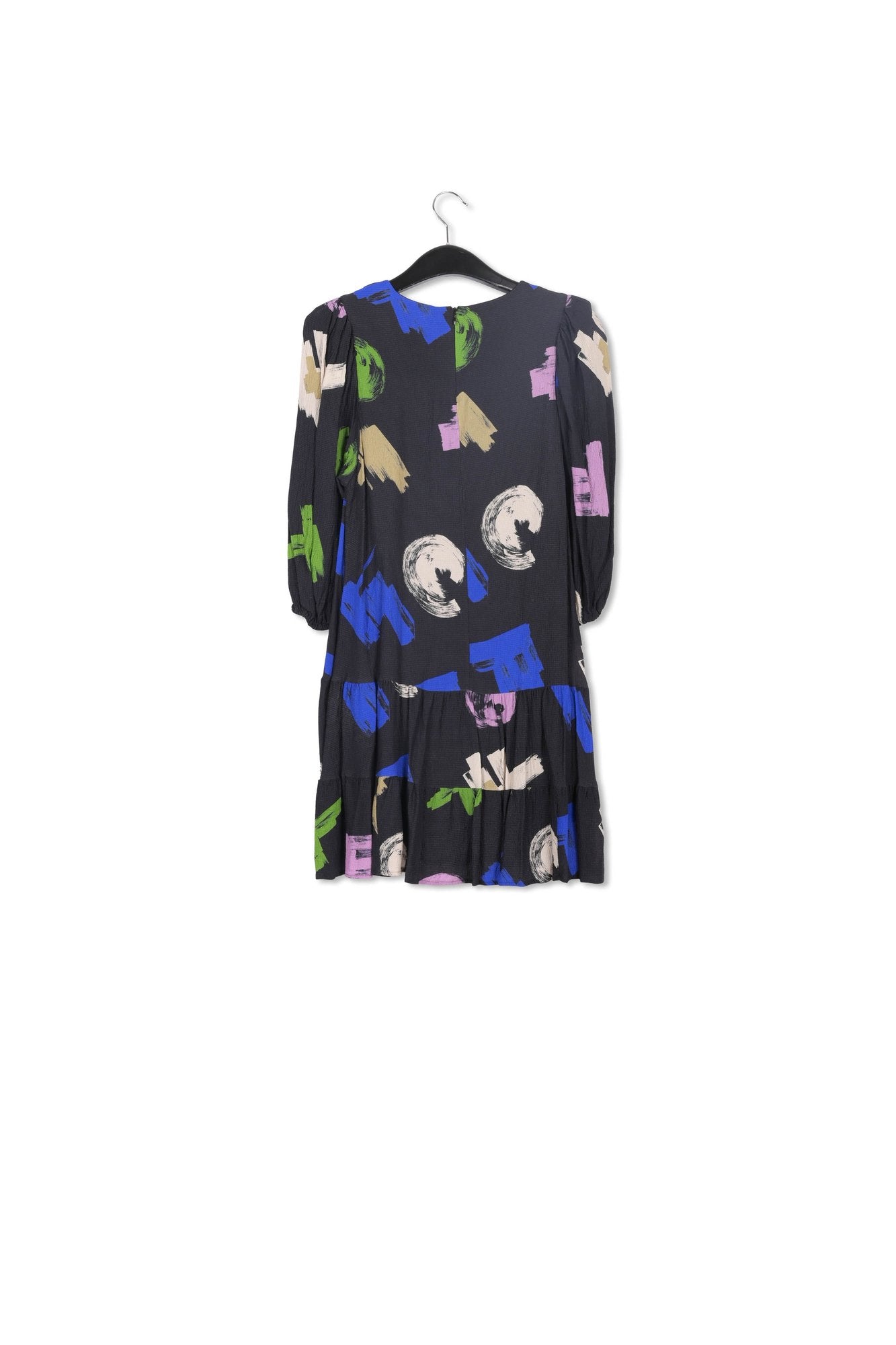 Antioxidant puff sleeve jurk RE—SSENTIEL | Essentiel second hand