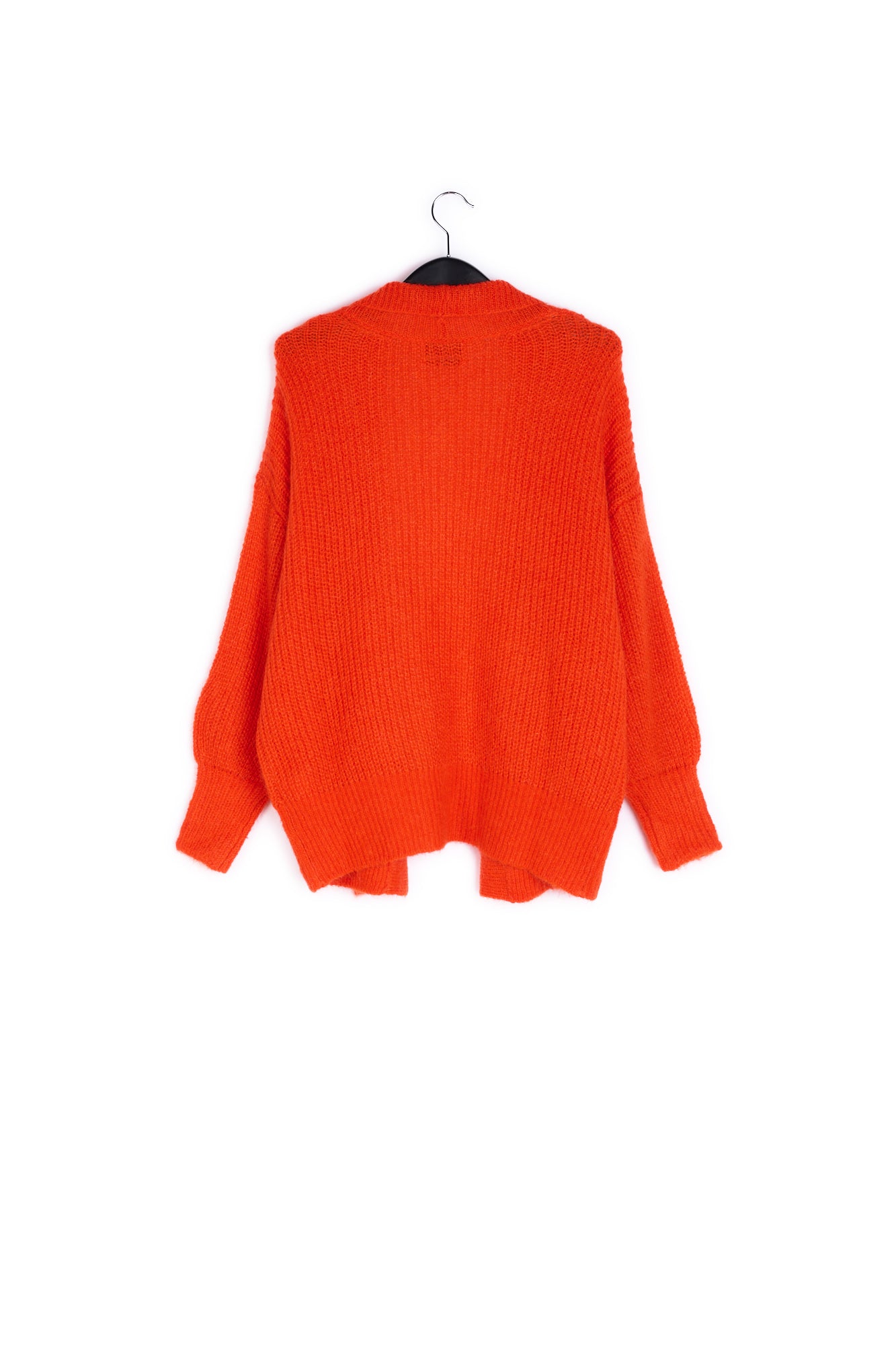 Orange shawl collar cardigan RE—SSENTIEL | Essentiel second hand