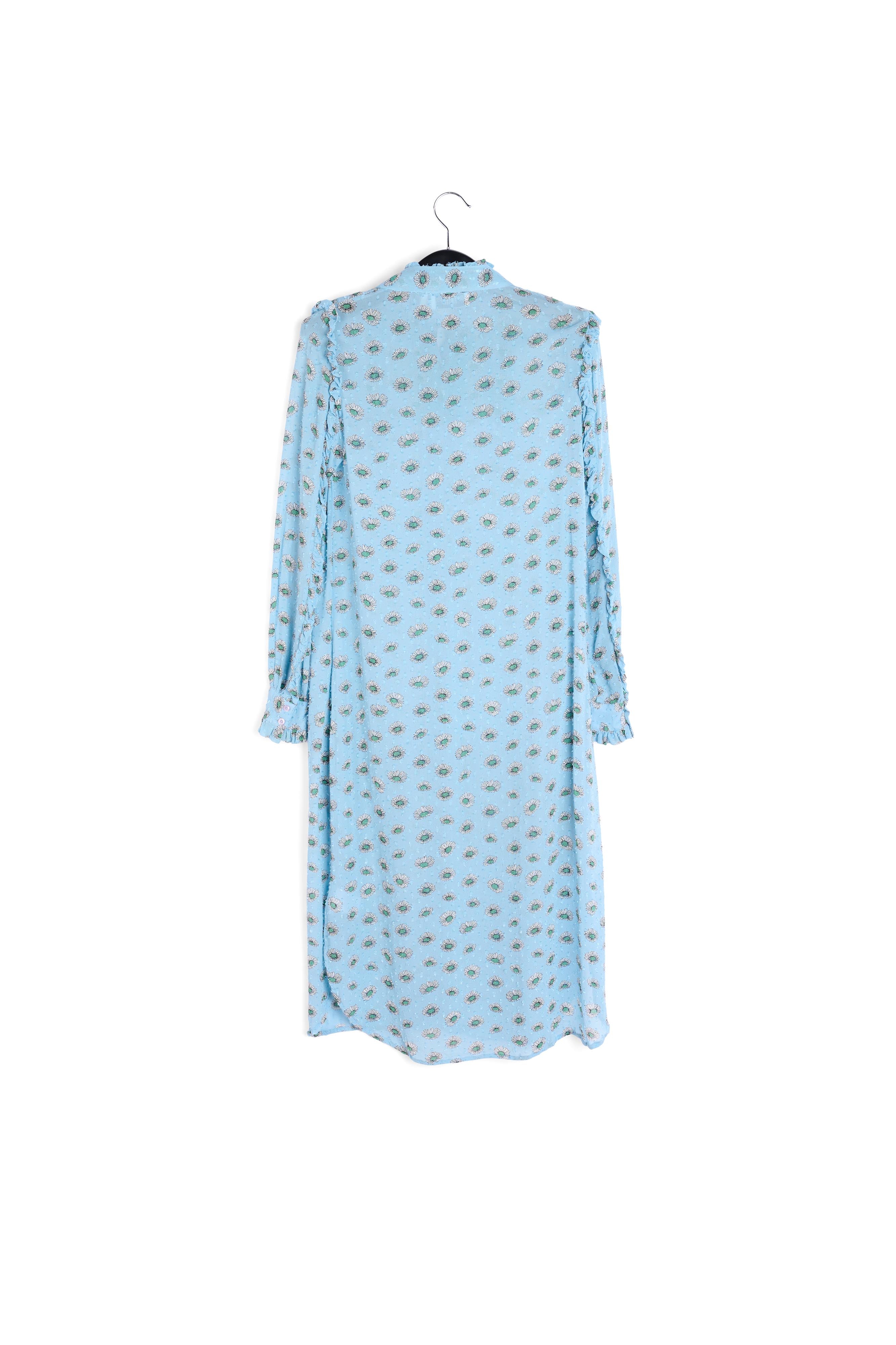 Floral print maxi shirt dress RE—SSENTIEL | Essentiel second hand