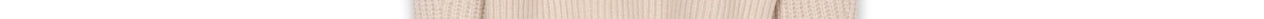 Beige ribgebreide trui met rolkraag Faume - seconde main