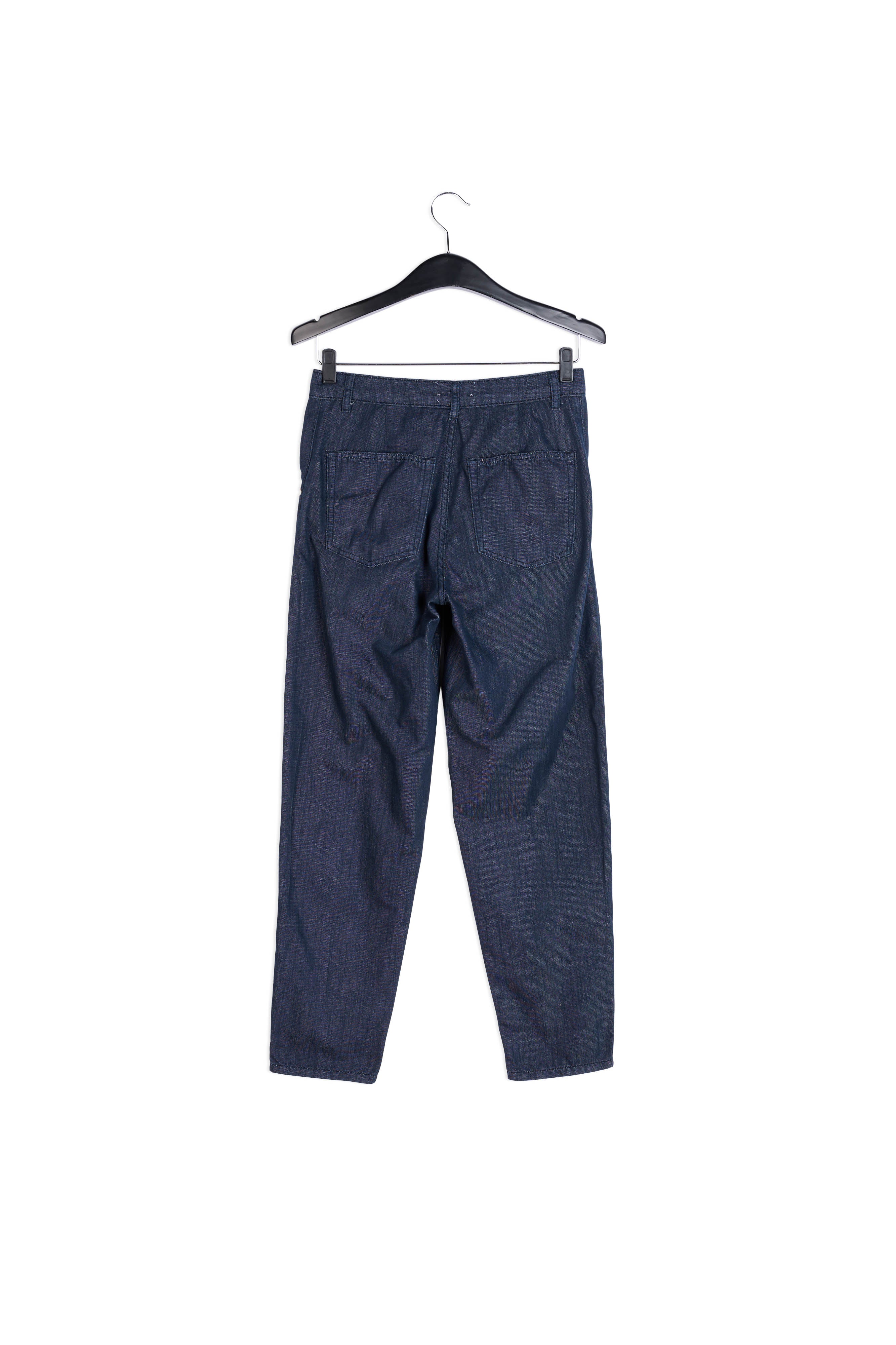 Dark blue loose-fit denim pants RE—SSENTIEL | Essentiel second hand