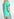 Turquoise quilted vest Faume - seconde main