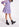 Mauve tiered mini dress Faume - seconde main