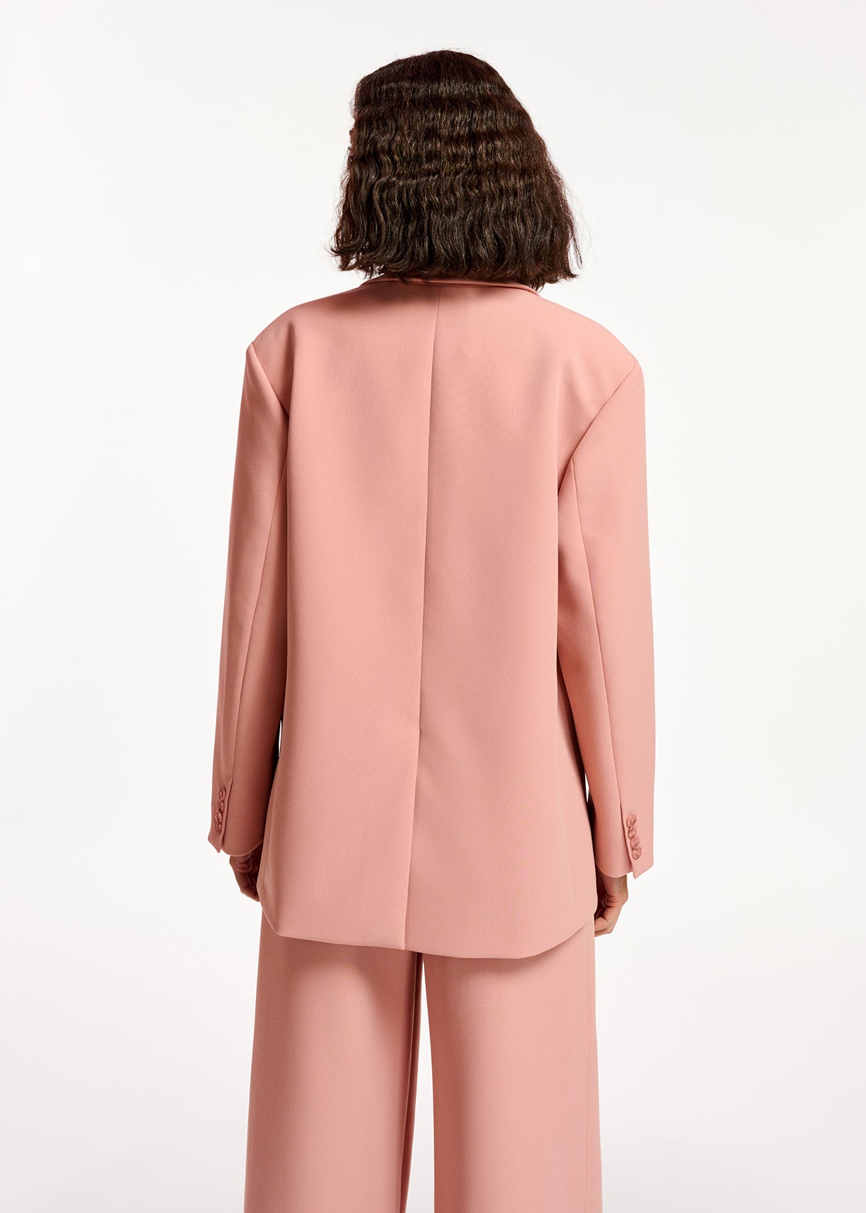 Blazer oversize en vieux rose RE—SSENTIEL | Essentiel second hand