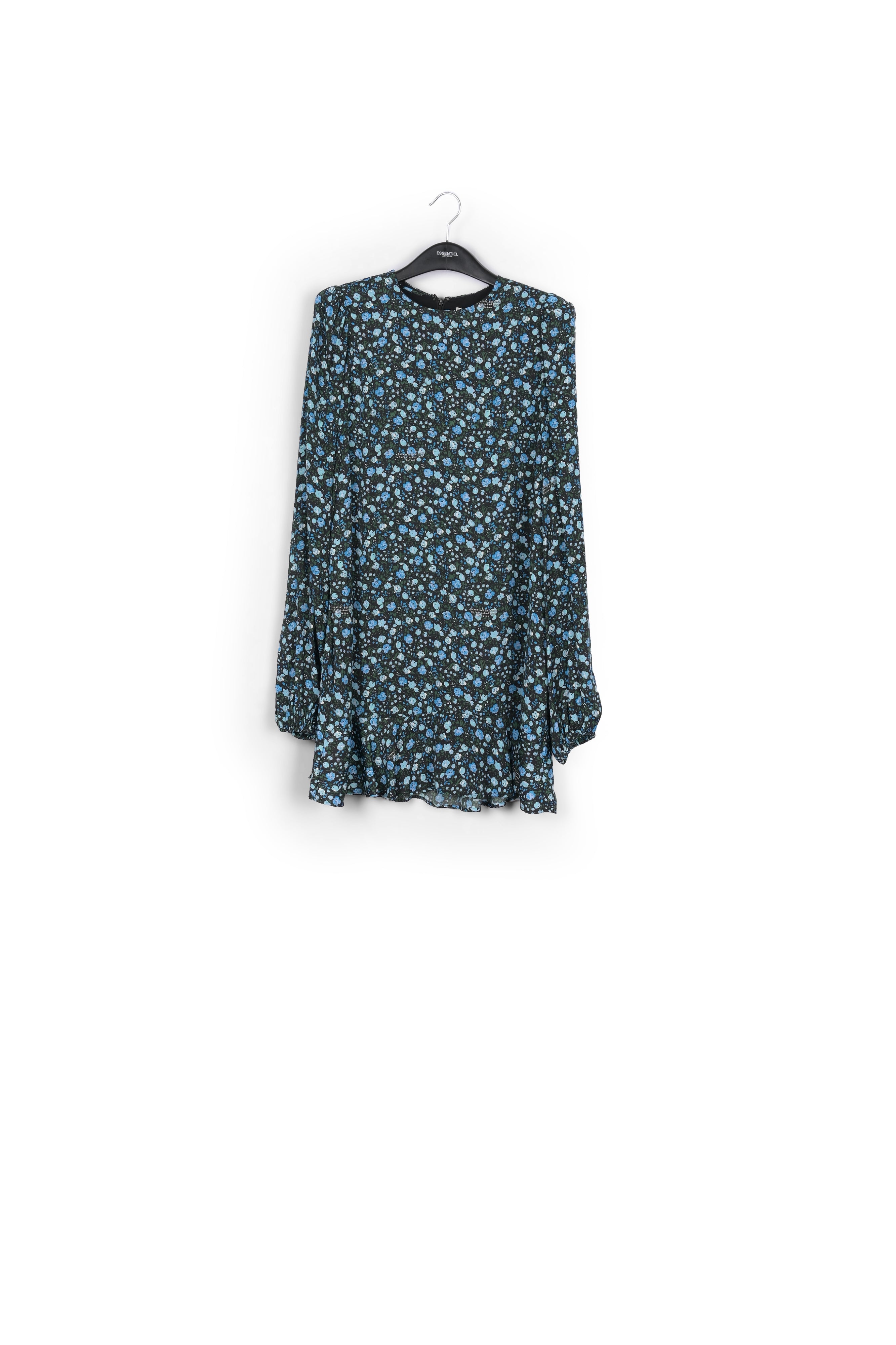 Pantalon ample en faux cuir noir RE—SSENTIEL | Essentiel second hand