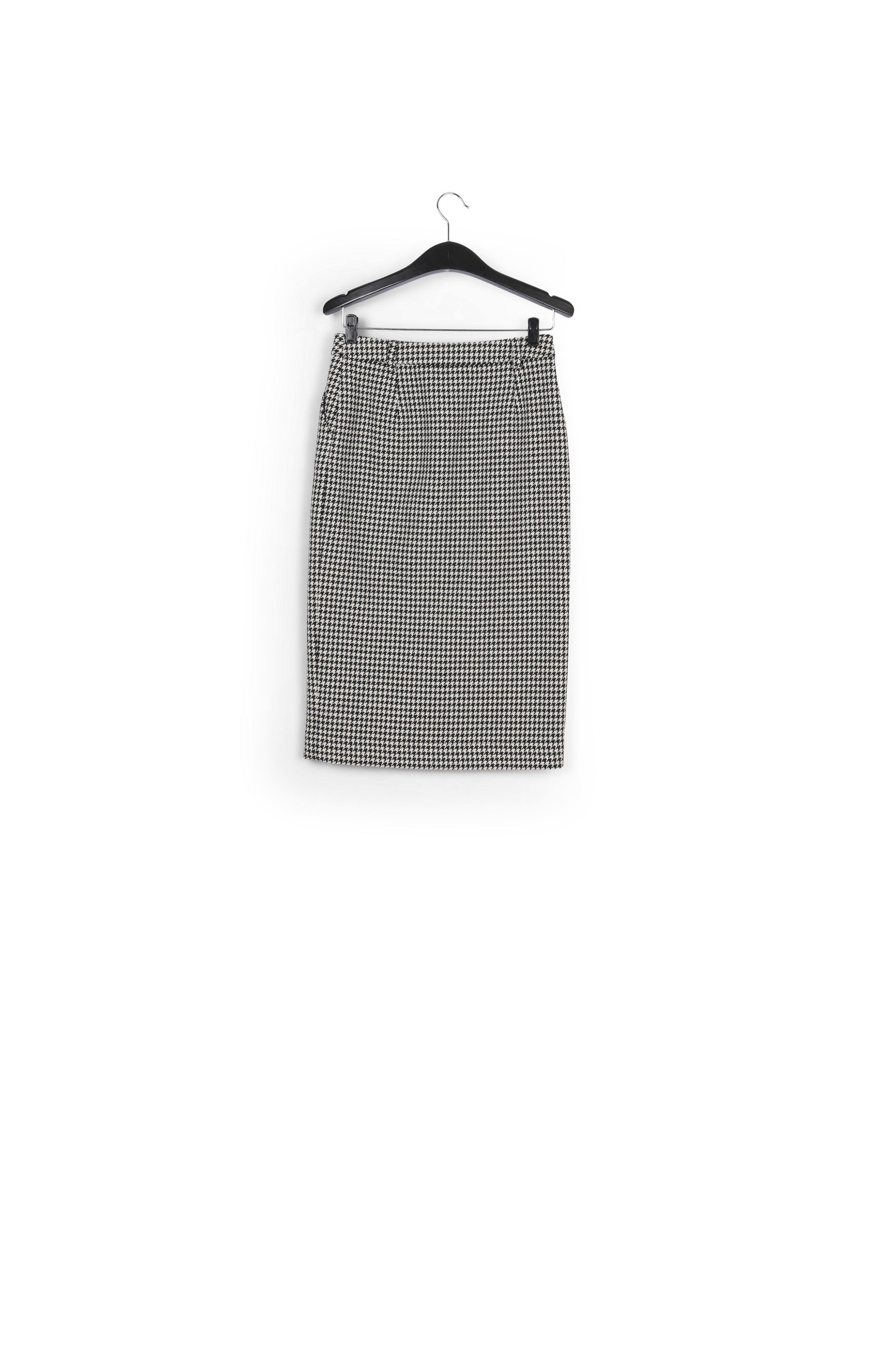 Jupe crayon motif pied-de-poule RE—SSENTIEL | Essentiel second hand