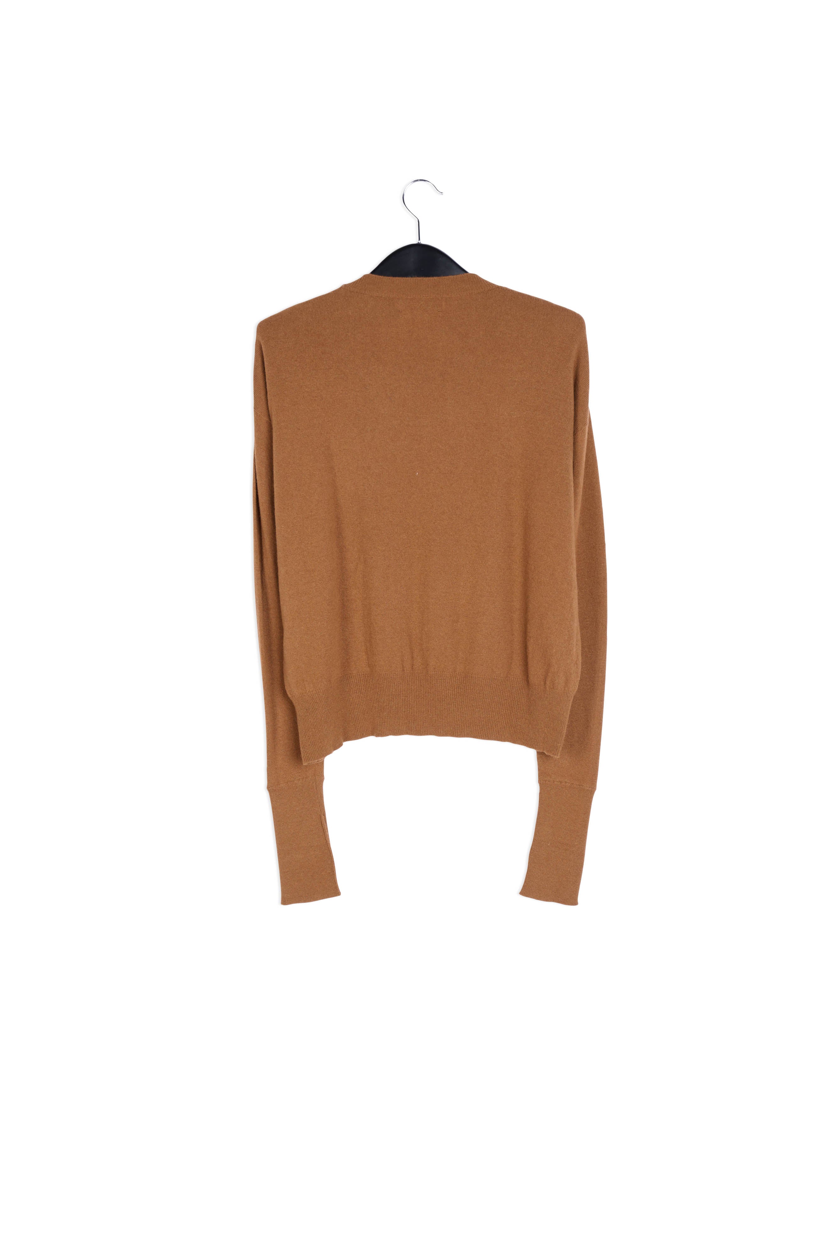 Camel merino wool blend sweater RE—SSENTIEL | Essentiel second hand