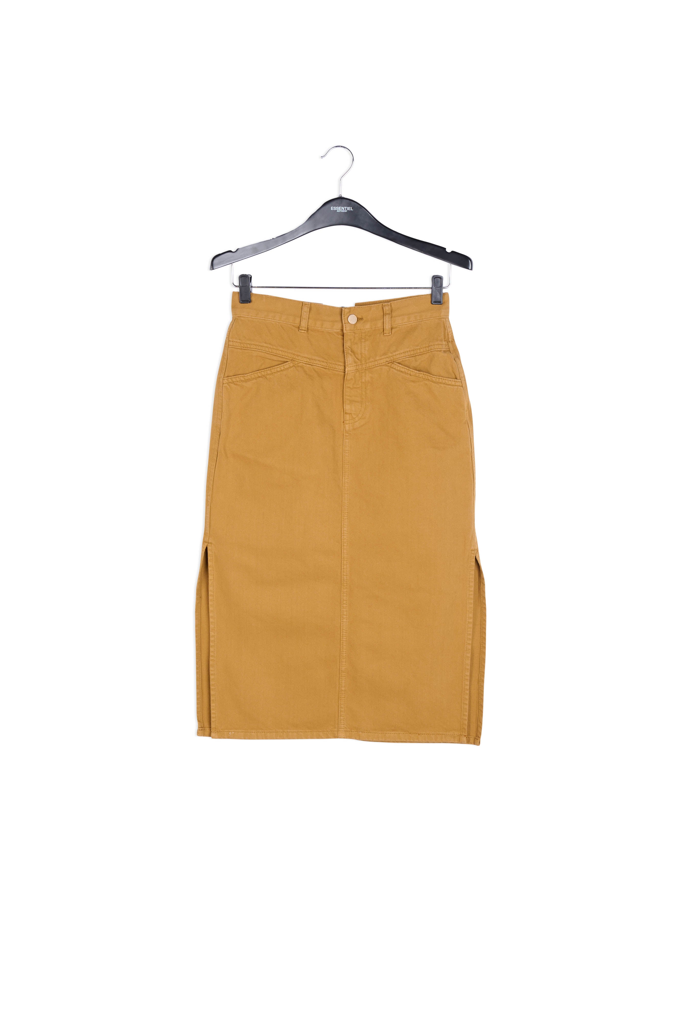 Asperges colour denim skirt RE—SSENTIEL | Essentiel second hand