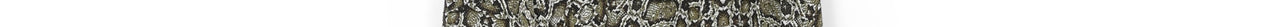 Kakigroene midirok met slangenprint Faume - seconde main