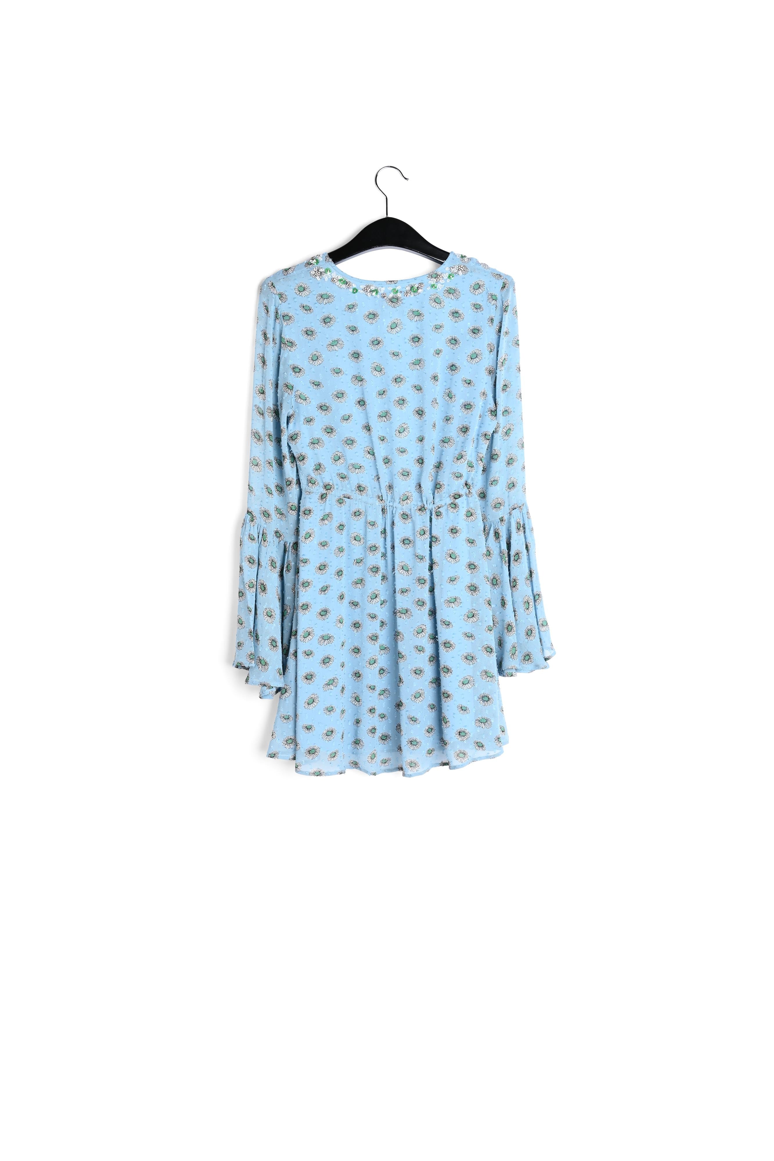 V-neck print mini dress RE—SSENTIEL | Essentiel second hand