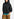 Black hoodie with colorful rhinestone embellishments Faume - seconde main
