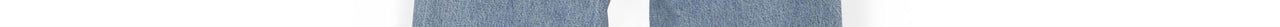 Donkerblauwe jeans met hoge taille Faume - seconde main