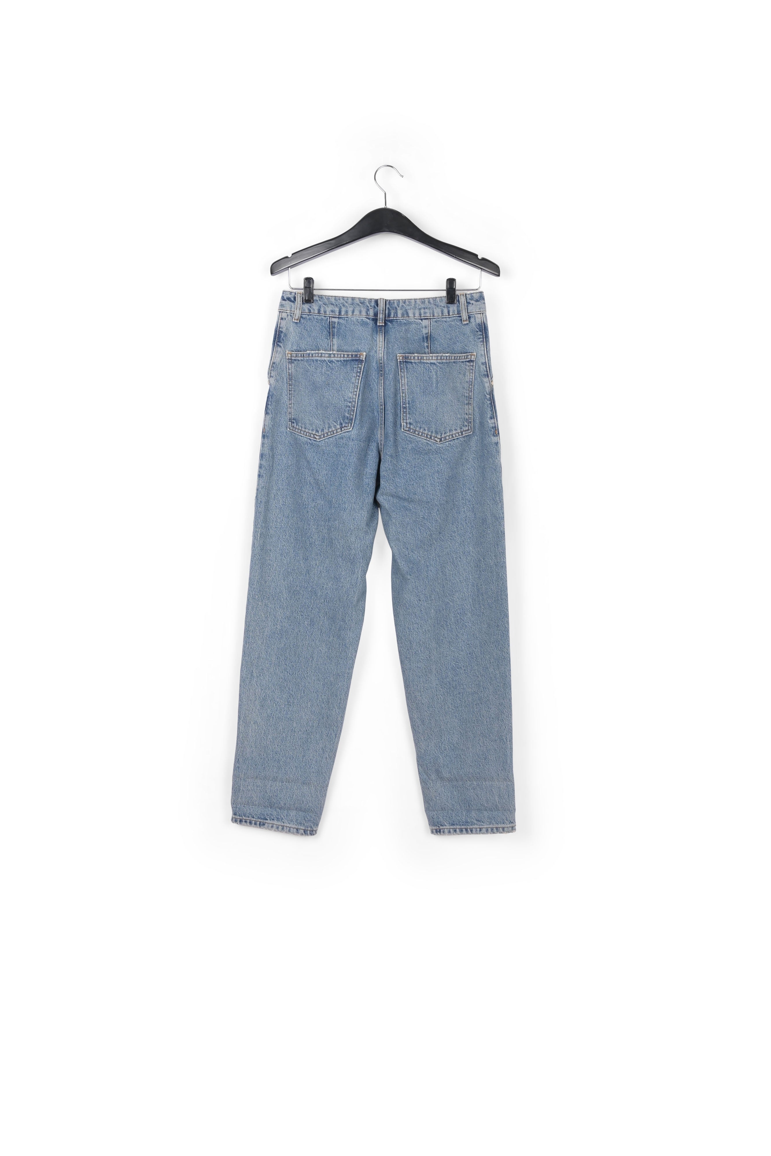 Dark blue high-rise jeans RE—SSENTIEL | Essentiel second hand