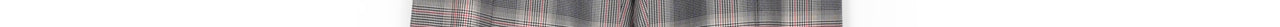 Pantalon tartan gris aux jambes larges Faume - seconde main