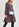 Mini robe noire à imprimé floral Faume - seconde main