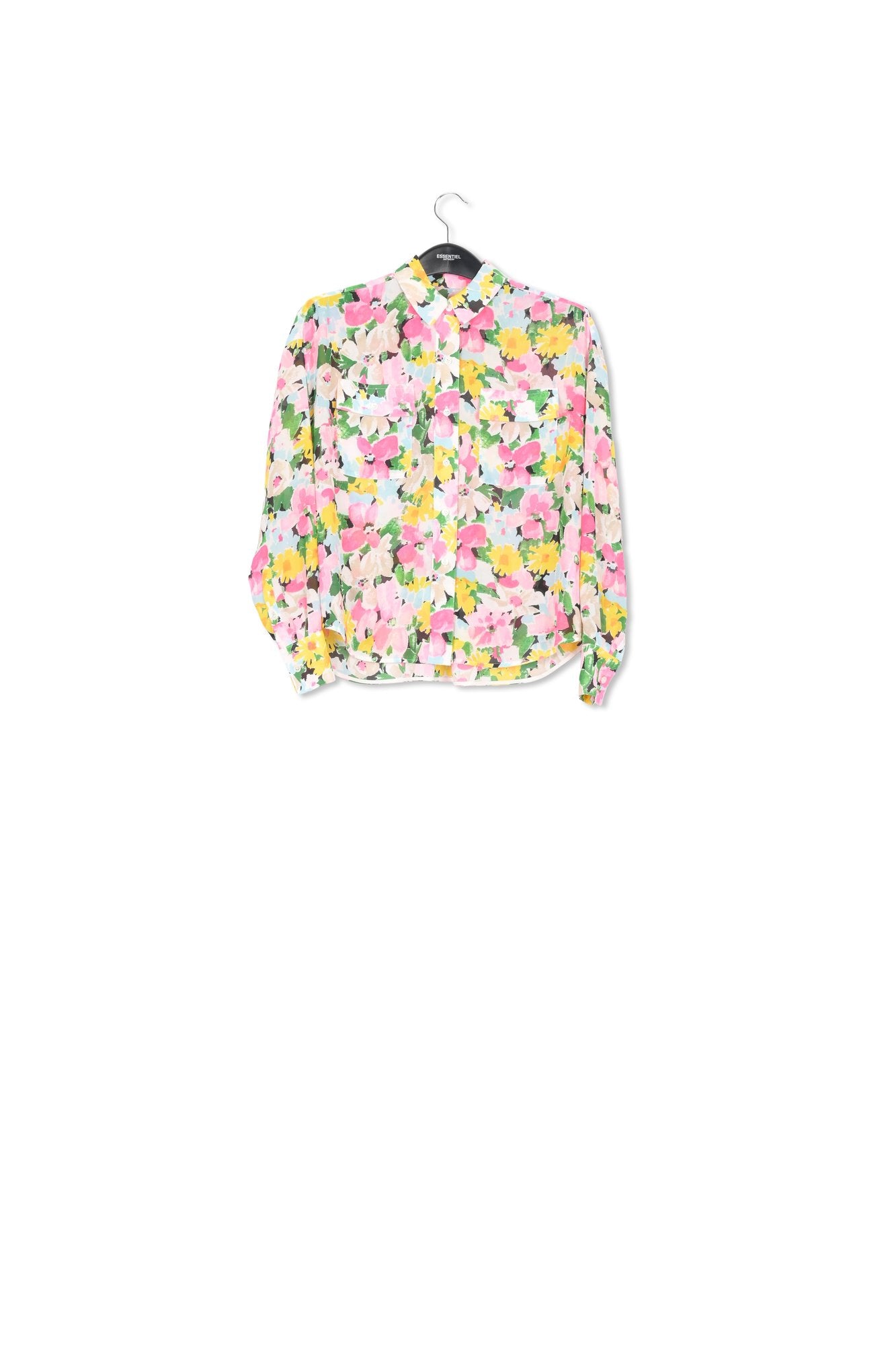 Hemd met kleurrijke bloemenprint RE—SSENTIEL | Essentiel second hand