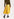 Gold metallic foil pleated midi skirt Faume - seconde main
