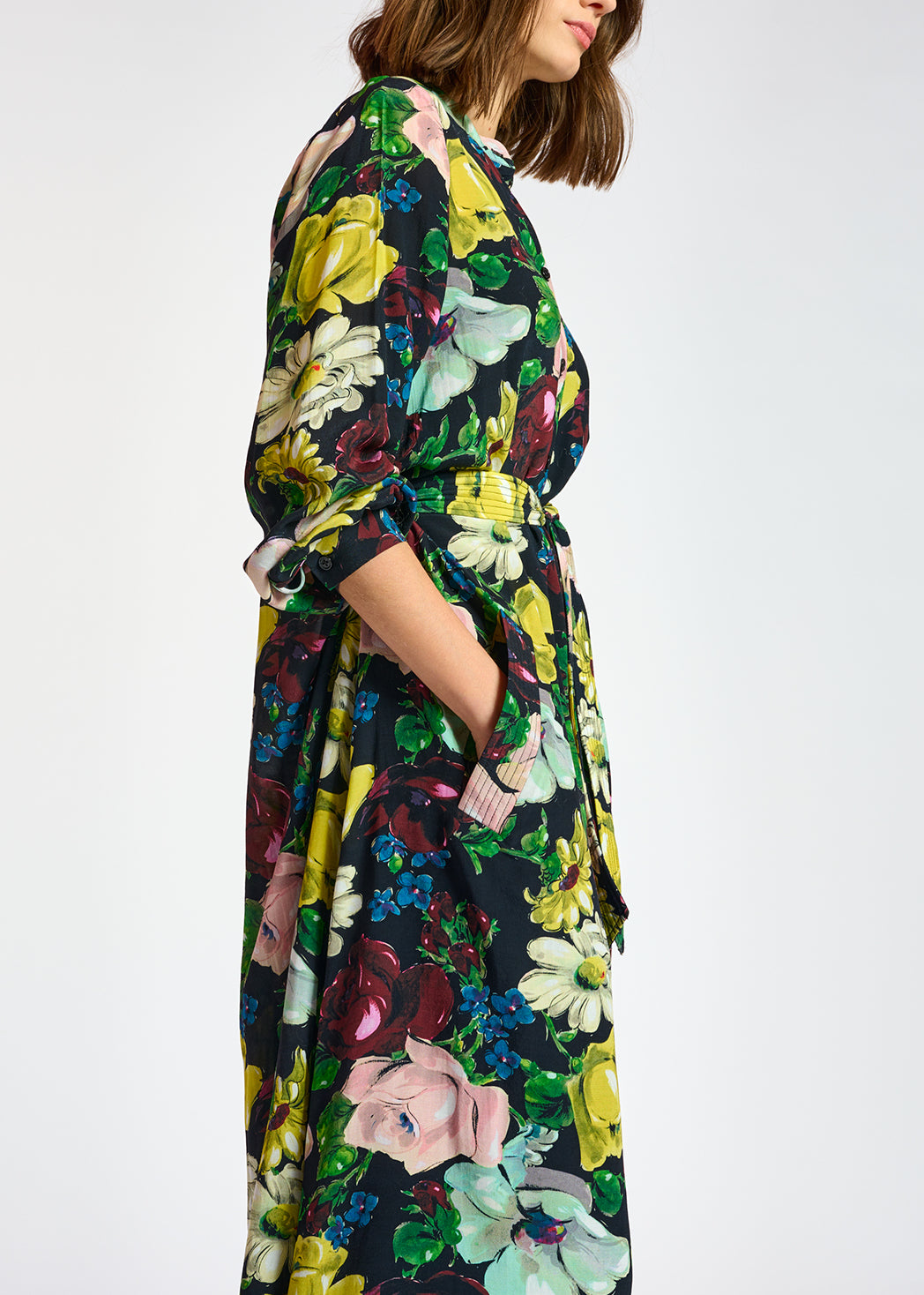 Aspiration wijde midijurk RE—SSENTIEL | Essentiel second hand