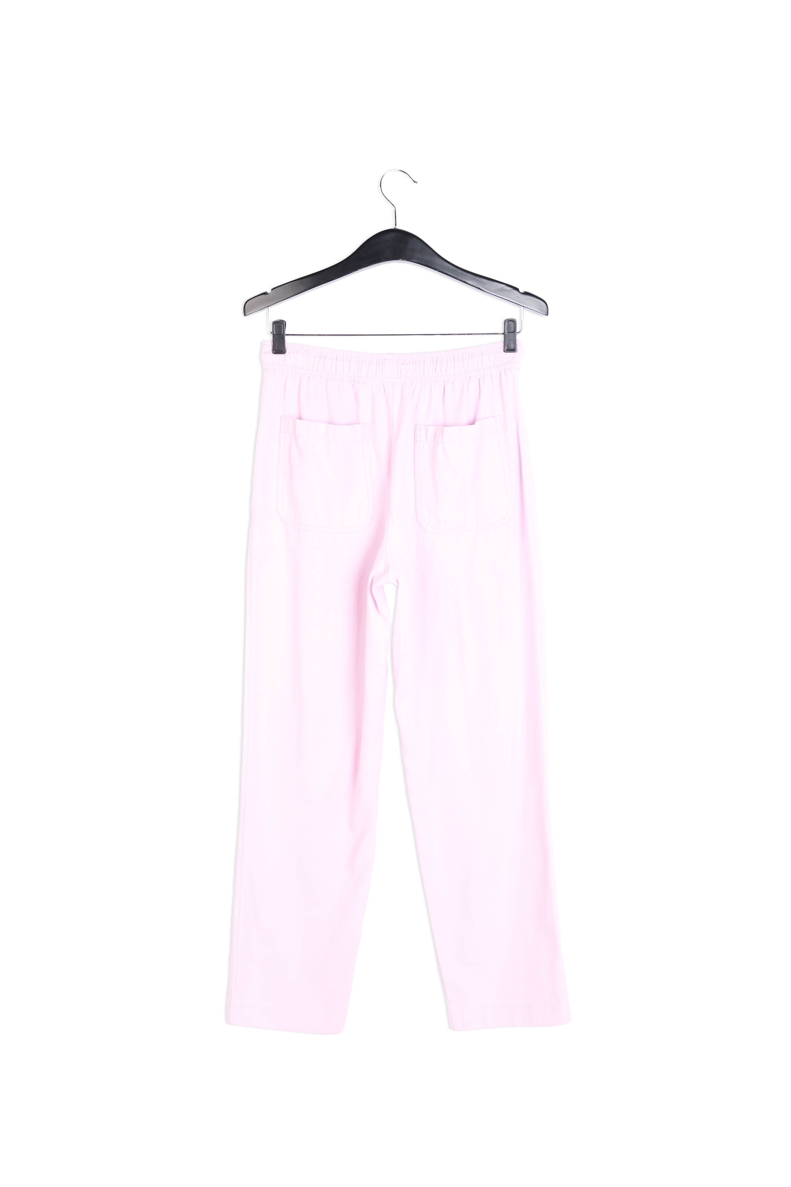 Pantalon fuselé en coton lilas RE—SSENTIEL | Essentiel second hand
