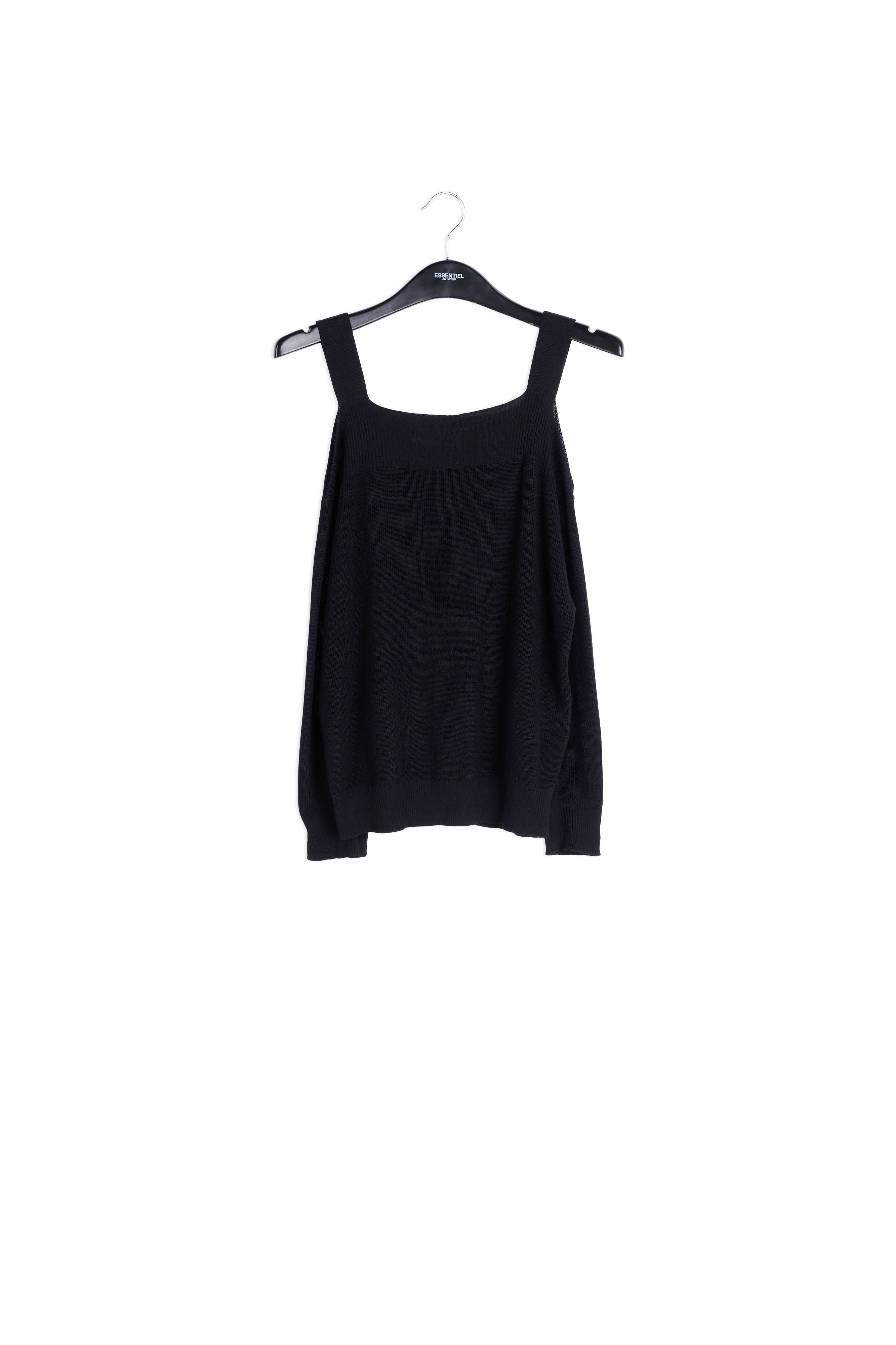 Pull côtelé aux épaules dénudées RE—SSENTIEL | Essentiel second hand