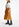 Tan maxi-lenght skirt Faume - seconde main