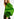 Green puffed-sleeve top Faume - seconde main