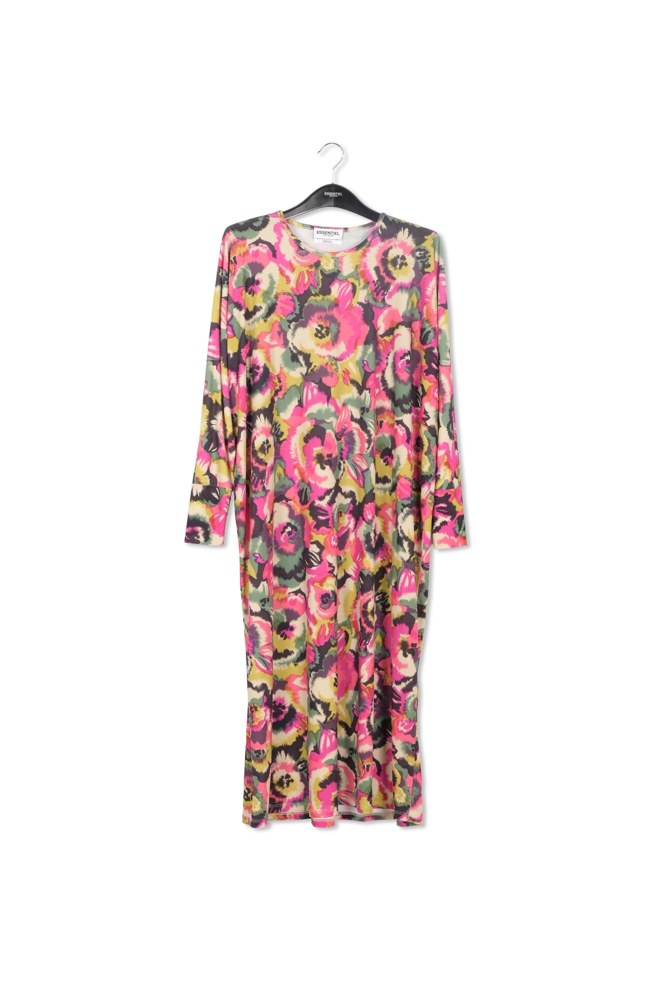 Jupe midi multicolore à  imprimé fleuri RE—SSENTIEL | Essentiel second hand