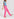 Hot pink tailored trousers Faume - seconde main