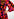 Black, orange and purple abstract-print maxi dress Faume - seconde main