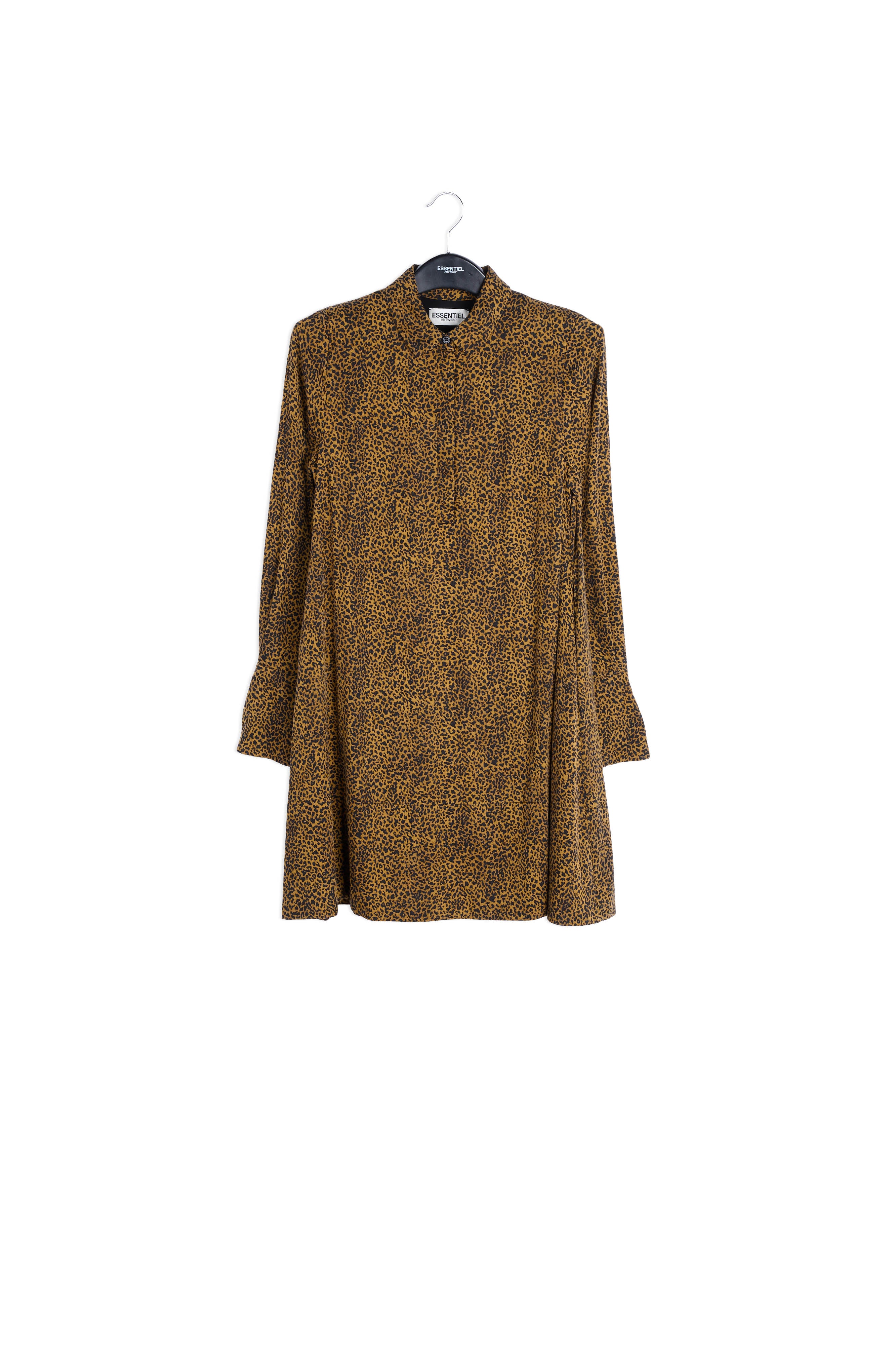 A-line dress with leopard print RE—SSENTIEL | Essentiel second hand